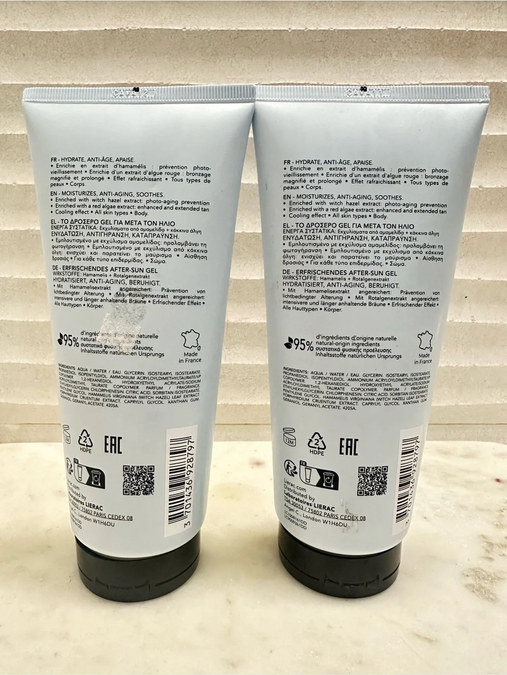 Lierac Sunissime The Fresh After-Sun Gel - Blue